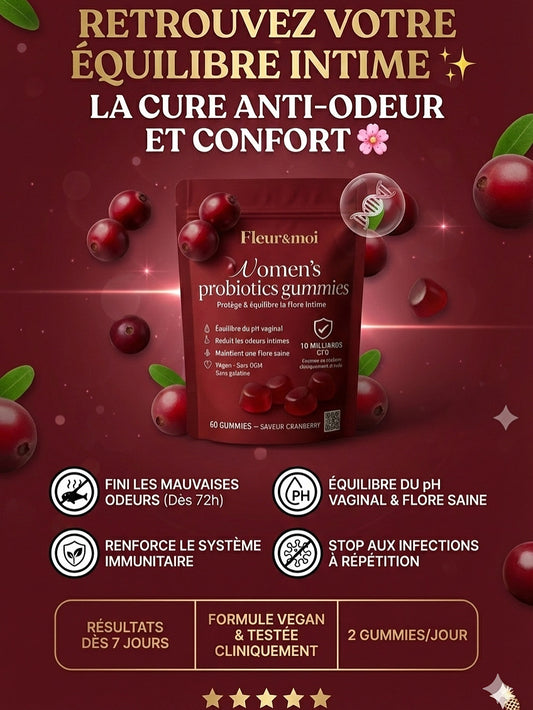 Probiotiques Féminins – Confort Doux | Flore Intime Sensible