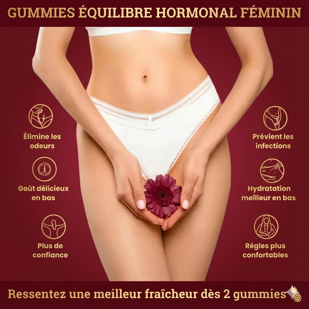 Gummies Stop Odeur Intime