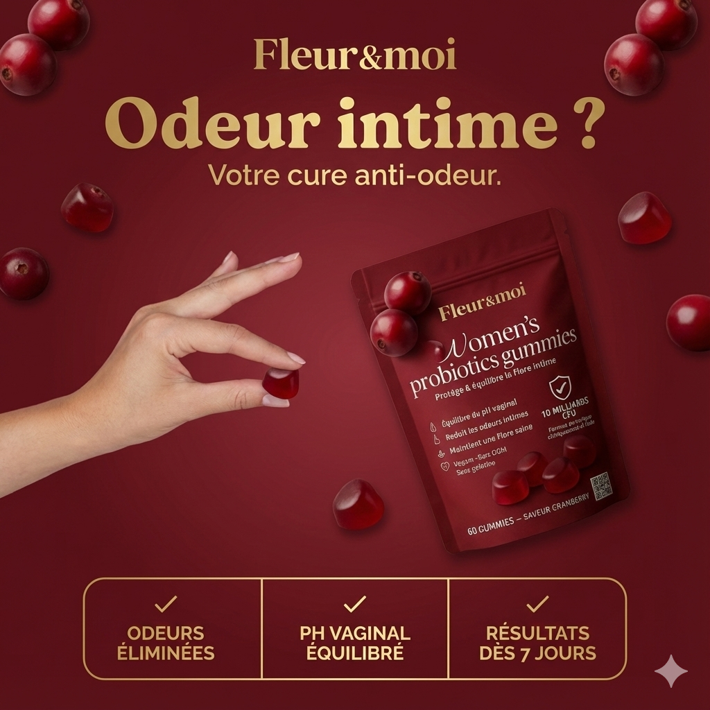 Gummies Stop Odeur Intime
